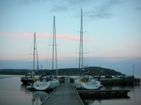 dove ci si poteva spostare ormeggiando al piccolo molo