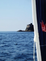 esposta in pieno Oceano Atlantico