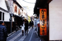 I tranquilli vicoli della cittadina