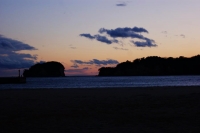 con le calde tinte che si perdevano nellâ€™orizzonte 