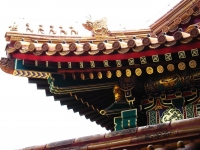 con i suoi simboli e le decorazioni