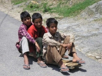 Tutti in posa prima di unâ€™altra discesa