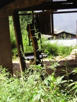 Laboratorio artigianale tra la ganja selvatica