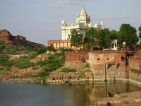 Il Jaswant Thada, cenotafio di un maharaja