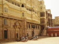 Esterno del forte Junagarh a Bikaner